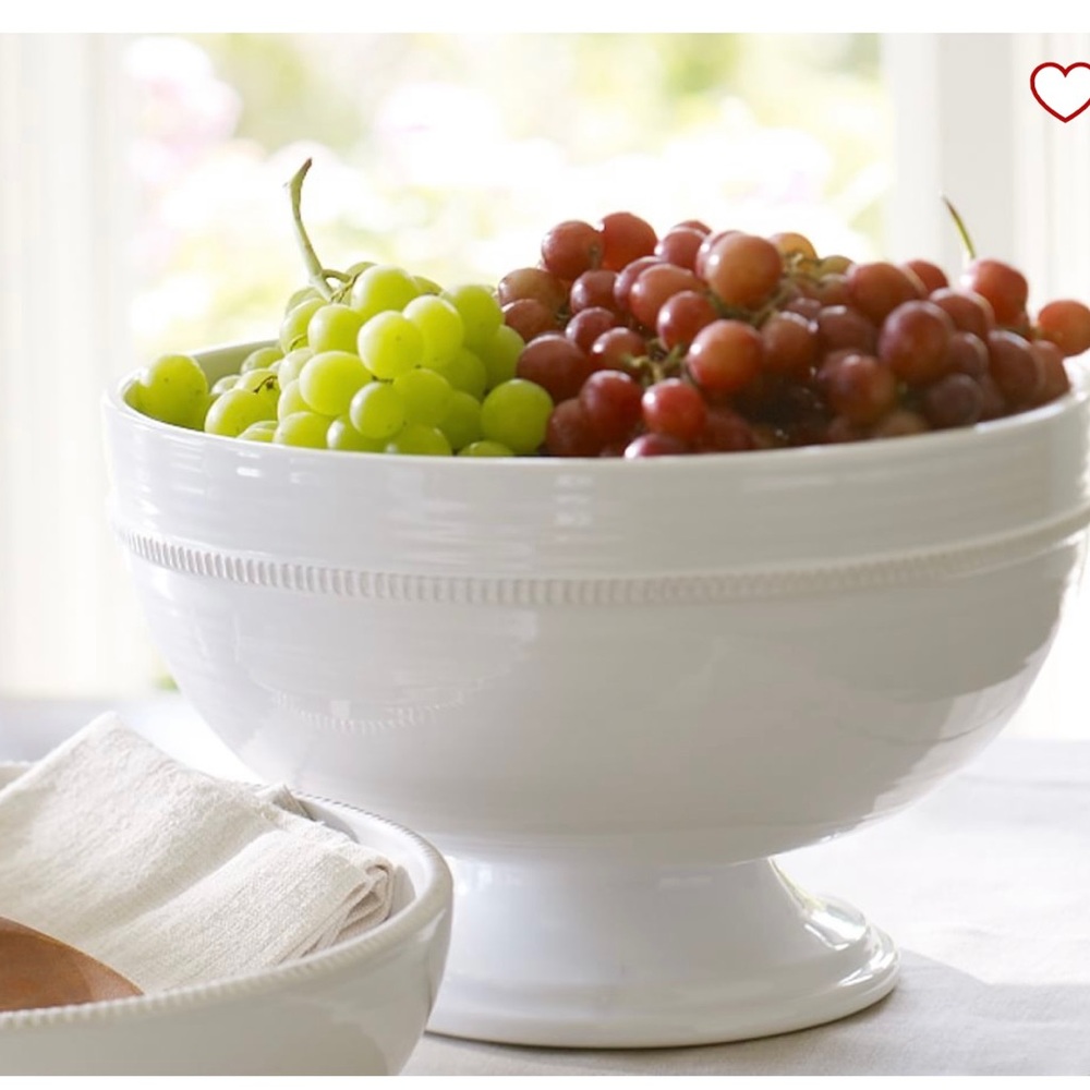 Gabriella footed serving bowl - new never used